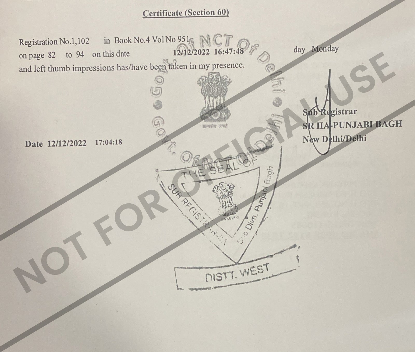 Trust Registration